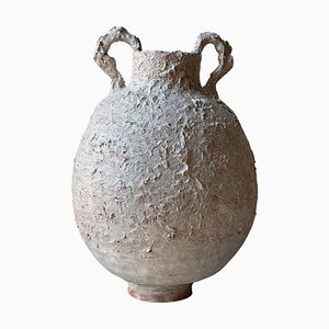 Terracotta Minoan Can by Elena Vasilantonaki