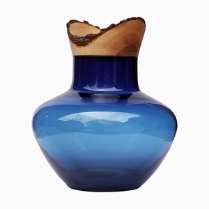 Vase Empilable Big Bloom Bleu, Pia Wüstenberg