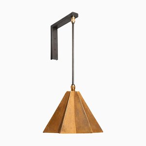 Raffaele Brass Wall Bracket Lamp by Fred and Juul