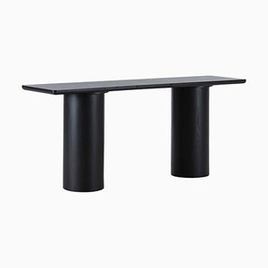 Black Oak Console Table by Thai Natura