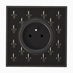 Douille de Lumière Versailles Pleine Noire par Jérôme Bugara