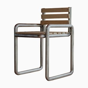 Aluminium Stuhl von Mylene Niedziałkowski