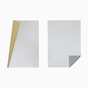 A and B Mirrors by Secondome Editions, Set of 2