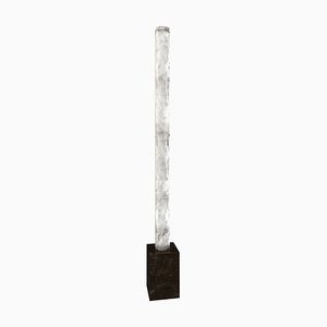 Zeus Emperador Marble Floor Lamp by Alabastro Italiano