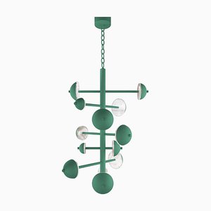 Lustre Ares Freedom en Métal Vert par Alabastro Italiano