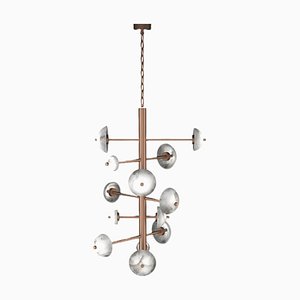 Apollo Copper Chandelier by Alabastro Italiano