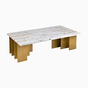 Pianist Carrara Marble Coffee Table by Insidherland