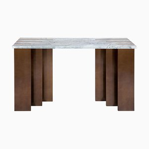 Pianist Carrara Marble Console by Insidherland