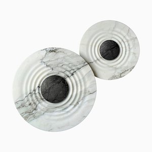 Messier Marble Sconces by Etamorph, Set of 2