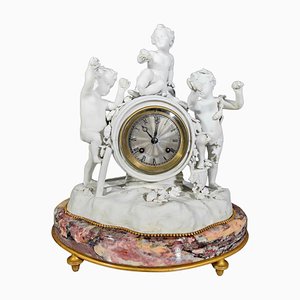 Horloge en Porcelaine de Le Roy and Fills in Paris, 1830s