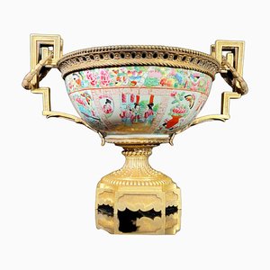 Sacador chino de porcelana, siglo XIX