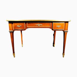 Gilt Bronze Mounted Tulipwood and Amaranth Desk by L. Cueunieres, 1880