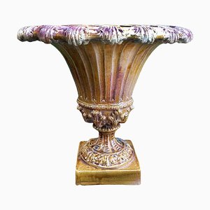 Lucchese Vase aus Terrakotta, Ende 19. Jh.