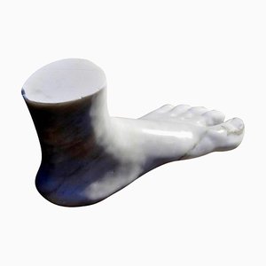 Foot in Carrara Marble, Late 19th Century