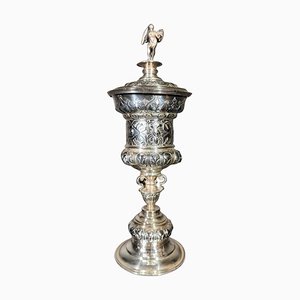 Copa de plata esterlina, década de 1900