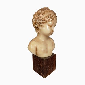Wax Bust of Child, 1880