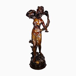 Figura grande de bronce de Charles Théodore Perron, década de 1880