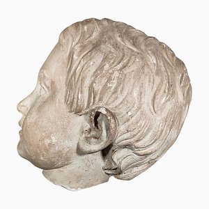 Italian Head in Plaster, 19th Century