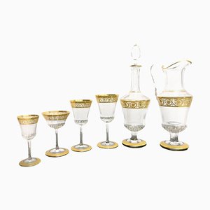 Glasses and Bottles, France, 20th Century, Set of 50