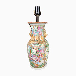 Chinesische Vasen Tischlampe, 19. Jh., 1880er