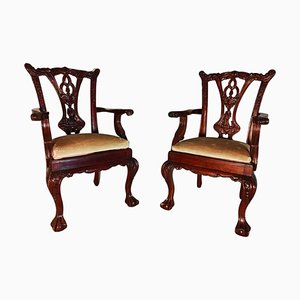 Miniatur Stühle, 19. Jh., 2er Set