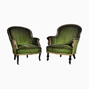 Set of 19th Century English Bergeres