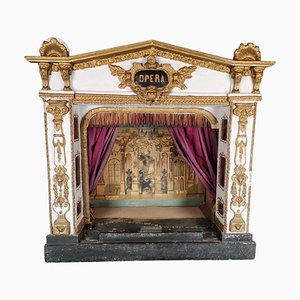 Antico teatro giocattolo, Francia, XIX secolo