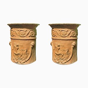 Vases de Neptune, Italie, Début du 20ème Siècle, Set de 2