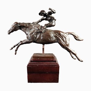 Bronze Polo Figurine, 1950s