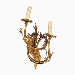 French 2-Light Wall Sconce, 19th Century