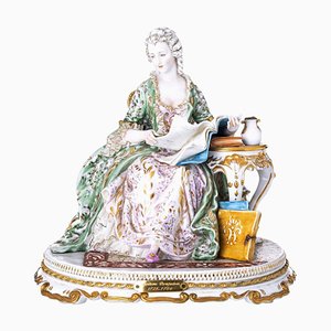 Porcelaine Tiche Madame Pompadour, 20ème Siècle