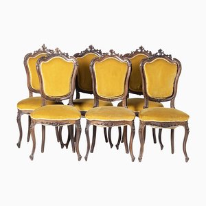 19th Century Luis XVI Portuguese Chairs, Set of 2