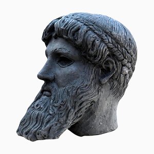 Chronis 20. Jh. Zeus von Cape Artemision Terrakotta Kopf