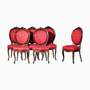 19th Century Portuguese Chairs, Set of 6