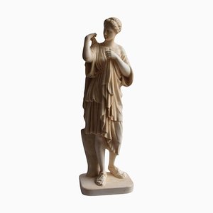 Italienische Skulptur Diana Gabi Carrara Marmor, 20. Jh.