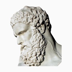 Farnese Hercules, 20th Century, Carrara Marble