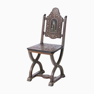 Chaise Anglo-Indienne, 19ème Siècle