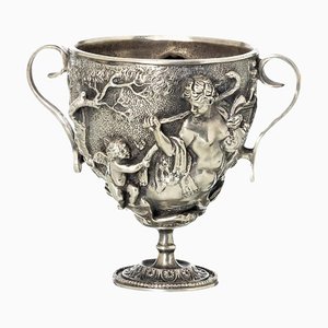 Coppa in argento, Napoli, Italia, inizio XX secolo