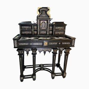 19th Century Ebene Desk from Joseph Bertin, Milan