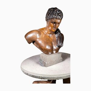 Busto greco-romano a grandezza naturale, 1880, bronzo