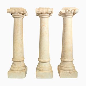 Marble Columns, 1880s, Set of 2