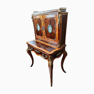 Bureau Bonheur Du Jour Napoléon III en Bois, 19ème Siècle