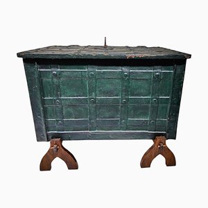 Forged Iron Safe Strong Box, 1650s