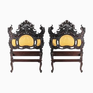 Portuguese Style Beds, Early 19th Century, Set of 2