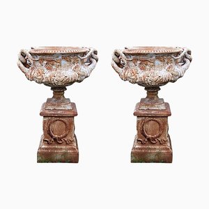 Grands Vases Medusa d'après Piranesi, Fin du 19ème Siècle, Set de 2