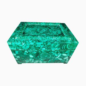 Large Mid-Century Malachite Box, 1950s