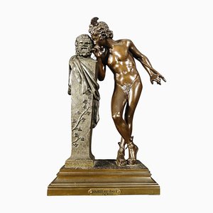 Moulin, Figurative Skulptur, 19. Jh., Bronze