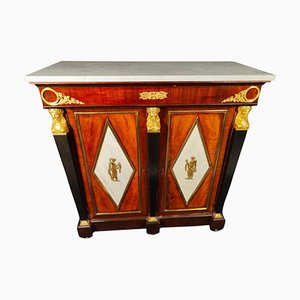 Empire Style Sideboard Cabinet, 19th Century