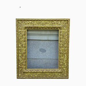 Large Antique Gilded Frame, Early 20th Century