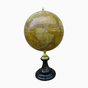 Large Globe attributed to Emile Bertaux, 19th Century